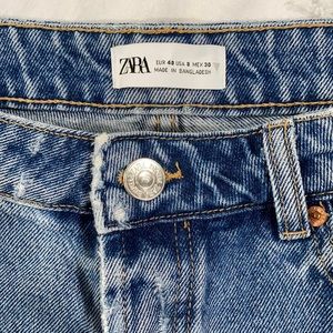 Zara denim shorts